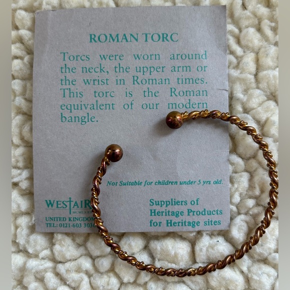 Roman Torc Bracelet by Westair - Picture 2 of 4
